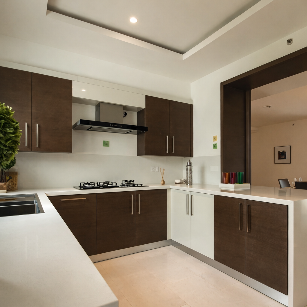 Extraordinary Gourmet Kitchen at SOBHA Marina One Kochi